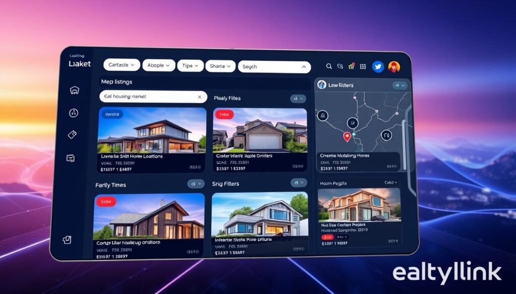 real-time housing market listings